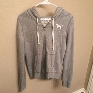 Pink Victoria’s Secret Zip-up Jacket (with hood)